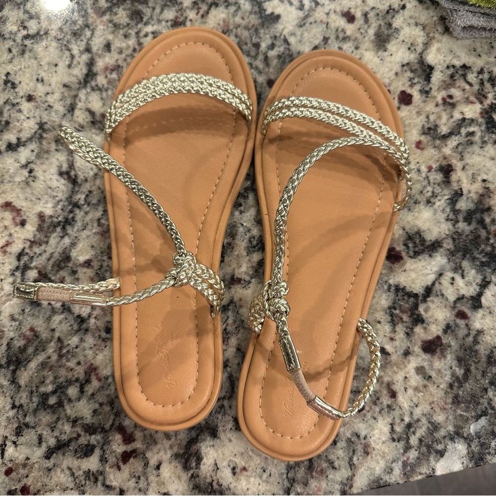 Gold Target Sandals